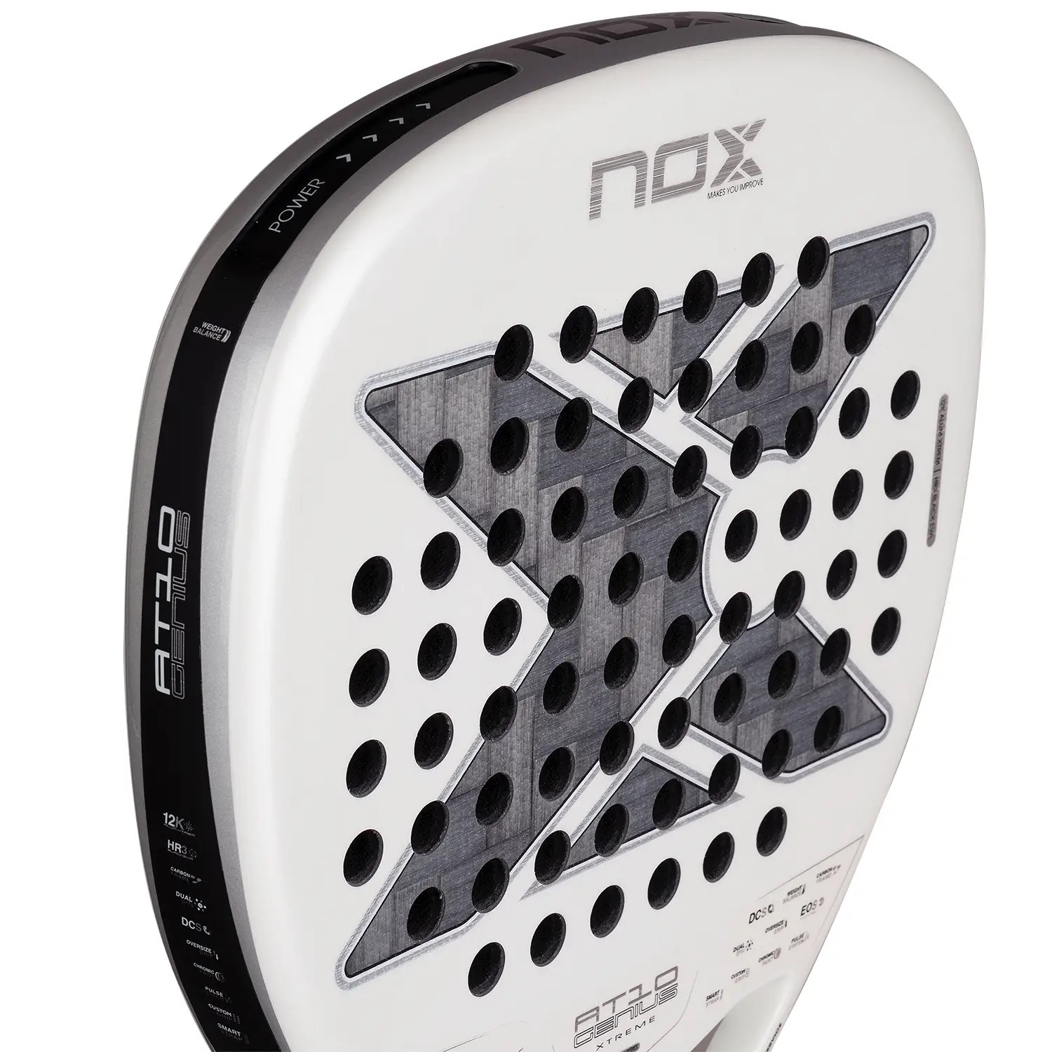 Nox AT10 Genius Attack 12K Alum Xtrem Agustin Tapia Padel Racket 2026 - Image 5