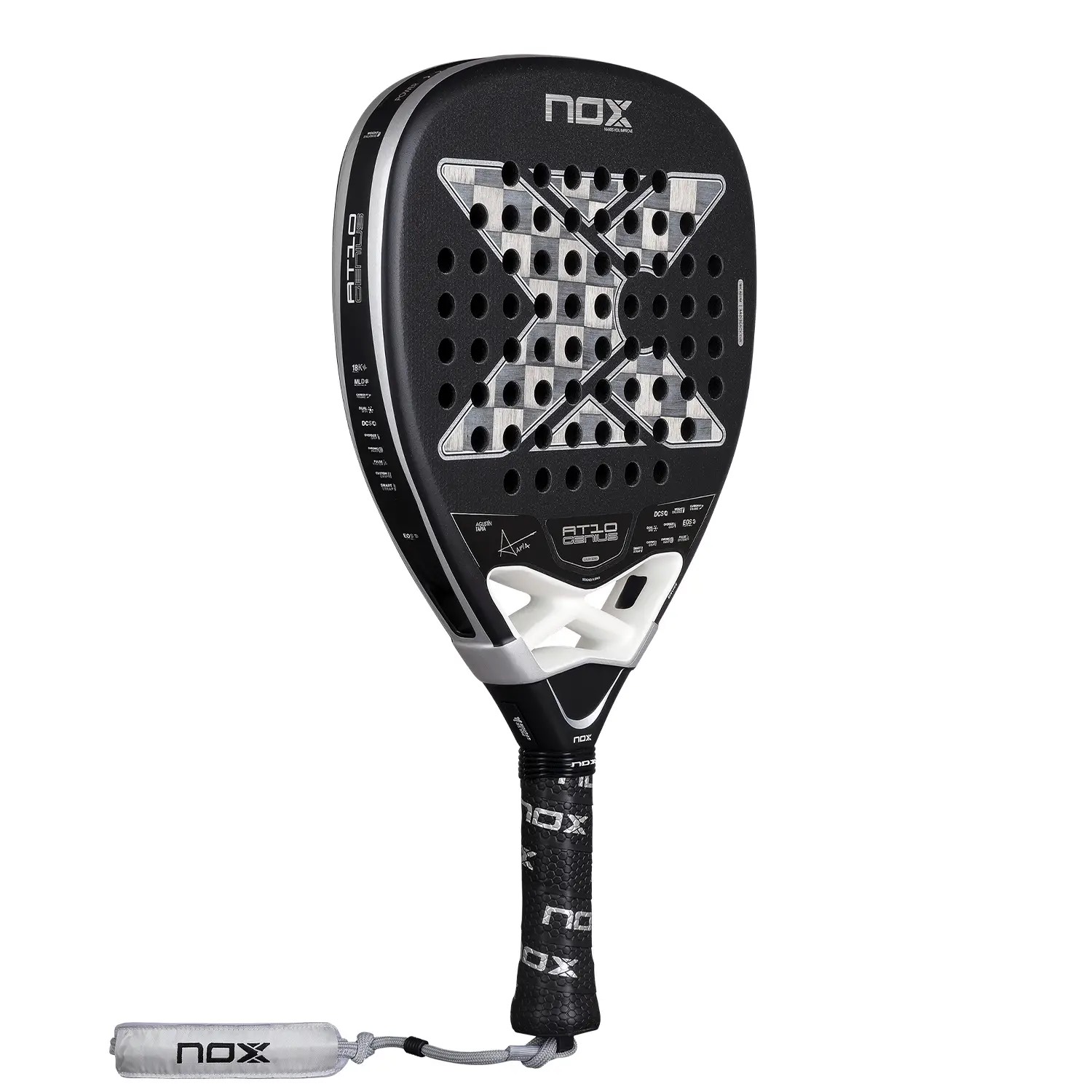 Nox AT10 Genius Attack 18K Alum Xtrem Agustin Tapia Padel Racket 2026 - Image 2