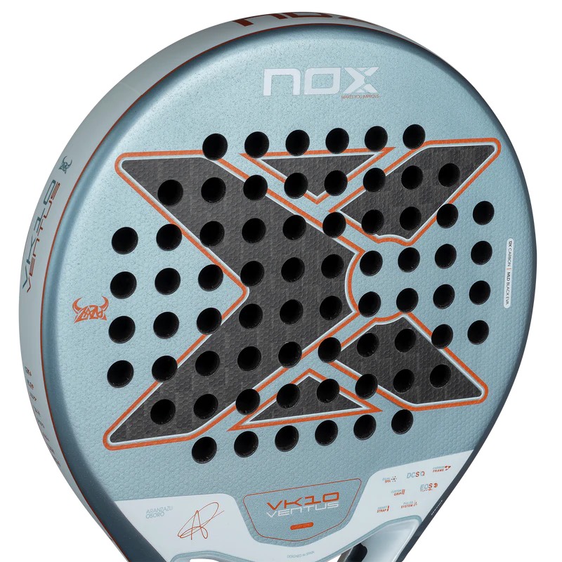 NOX VK10 Ventus Control 12K Padel Racket 2026 - Image 5
