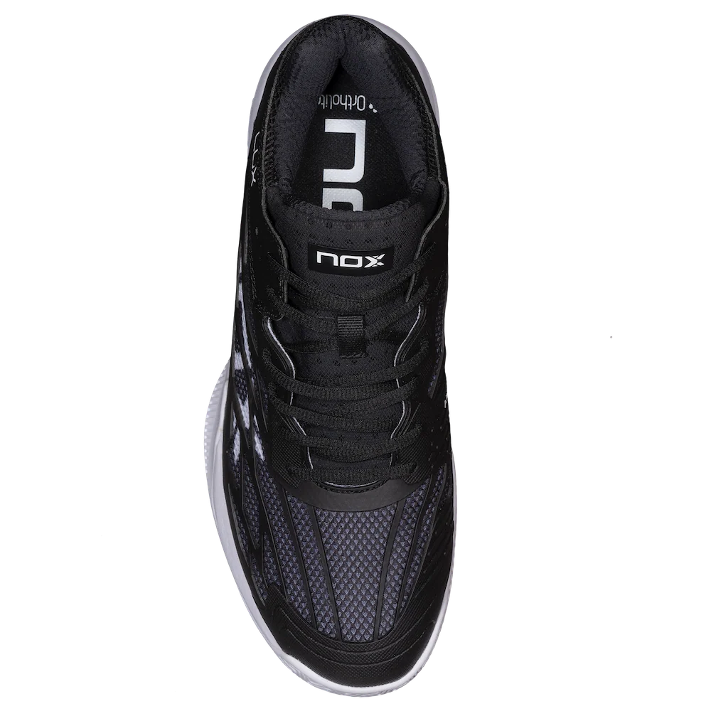 NOX AT10 LUX Black/White Padel Shoes - Image 3