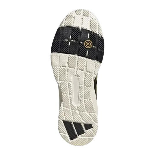 adidas Men's Crazyquick LS Padel Shoes Black Gold - Image 2